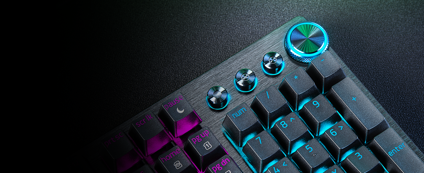Клавіатура Razer Huntsman V3 Pro 60% - Механічна, Оптична, QWERTZ DE, Чорна