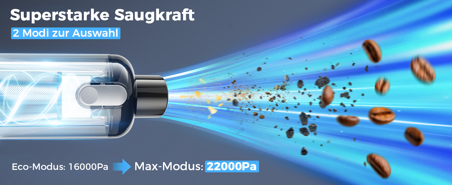 Автомобільний пилосос ALIOBC 22000Pa з мийним HEPA-фільтром, USB-акумуляторний, для шерсті тварин, дому та офісу - Black-02