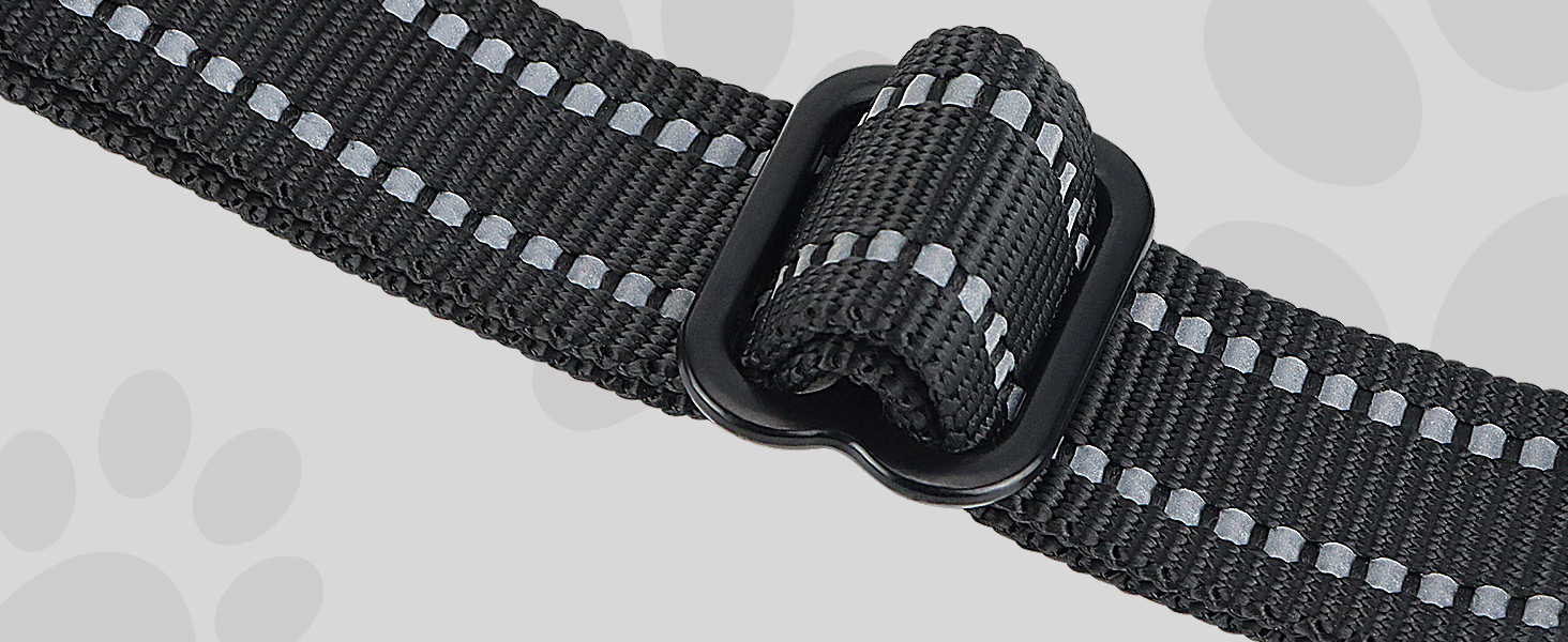 Шлейка для собак Joytale, середнього розміру, світловідбиваюча, дихаюча, з ручкою для контролю та тренувань, сіра, M (1 шт.)