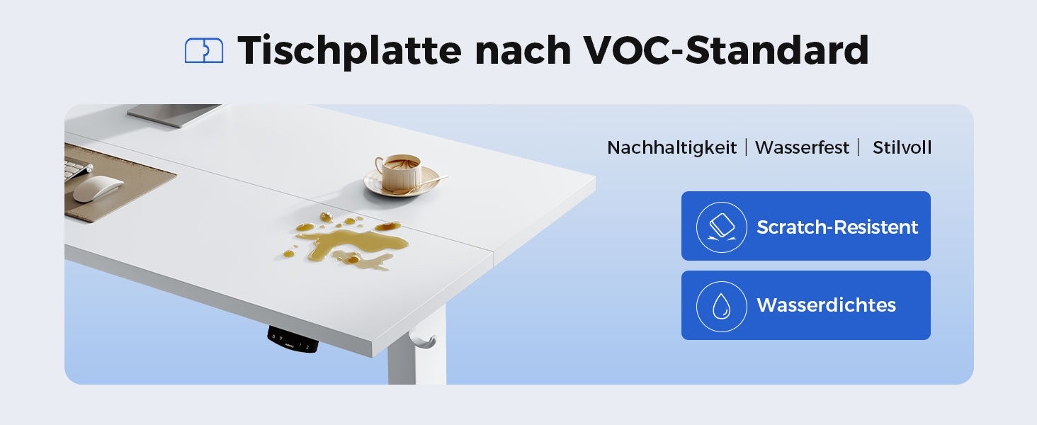 Регульований стіл Agilestic 100x60 см, електричний з пам'яттю, ергономічний, для комп'ютера, білий