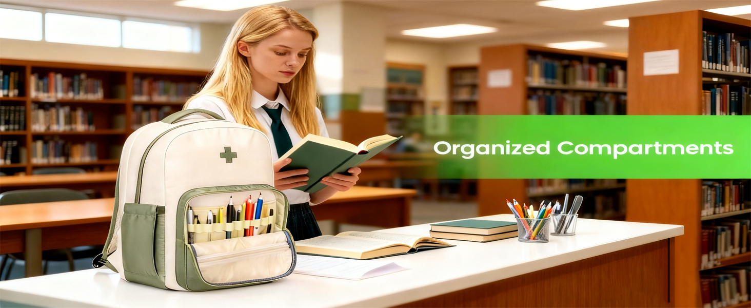 Шкільний рюкзак MATEIN для підлітків (дівчаток та хлопців), 15.6