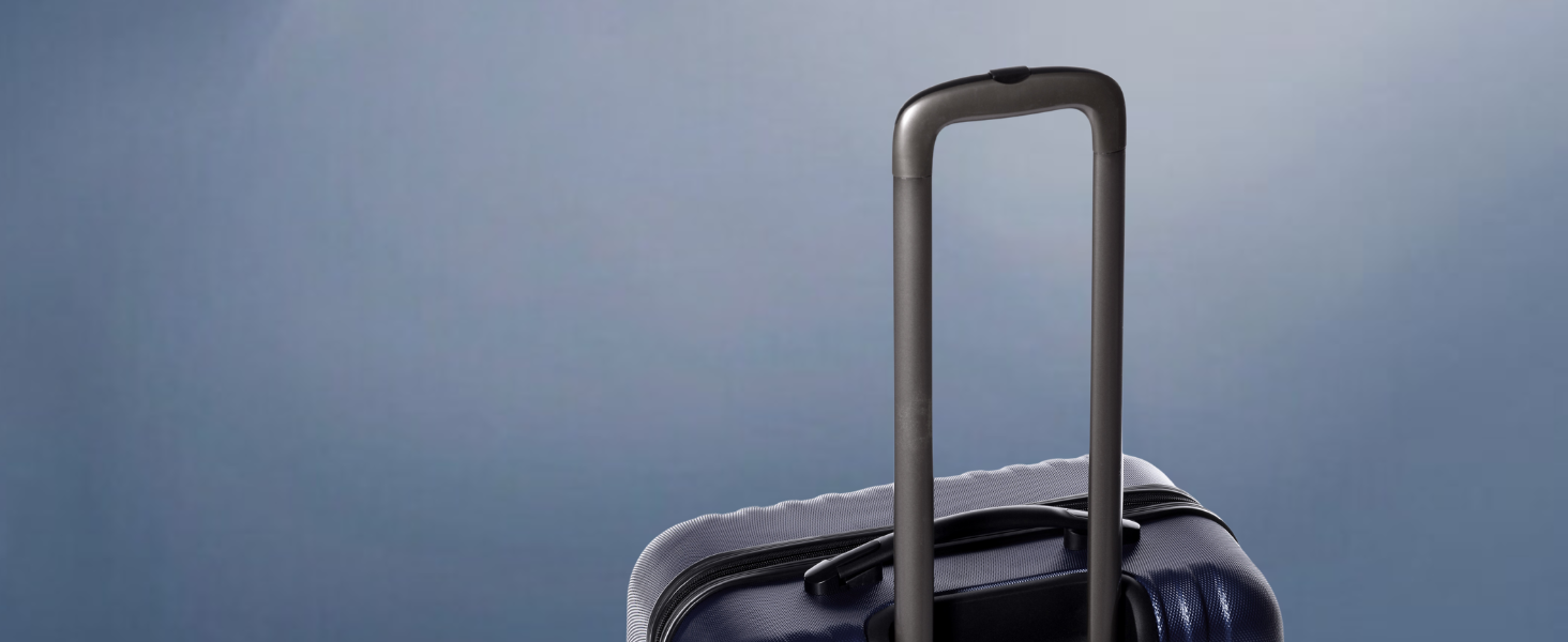 Набір валіз FERGÉ Toulouse 3 шт. з жорстким корпусом - ручна поклажа 55 см, L, XL. Чорний колір, 100% ABS.