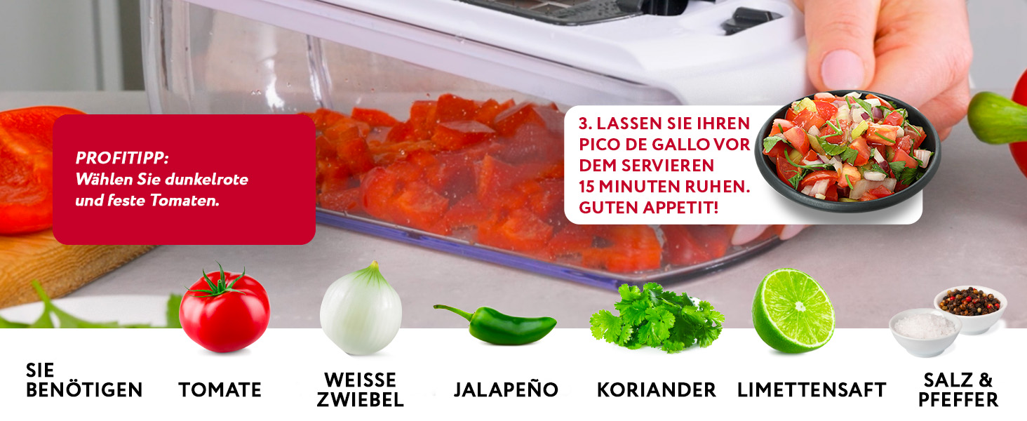Набір для нарізки овочів та фруктів 9-в-1 (білий) - нарізач, спіралізатор, шинкувальник