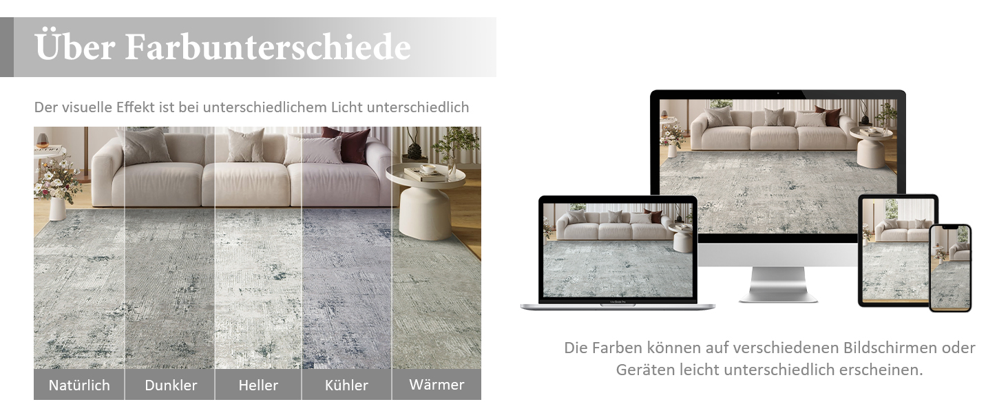 Килим для вітальні блакитний вінтажний меланжевий з ефектом вицвітання, короткий ворс, килими, прання, нековзкі килими для спальні (200x300 см, зелено-сірий)