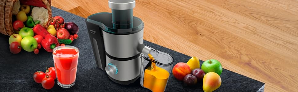 Блендер Cecotec Juice&Fresh 400 Titan White: потужний, з титановим покриттям, 20000 об/хв