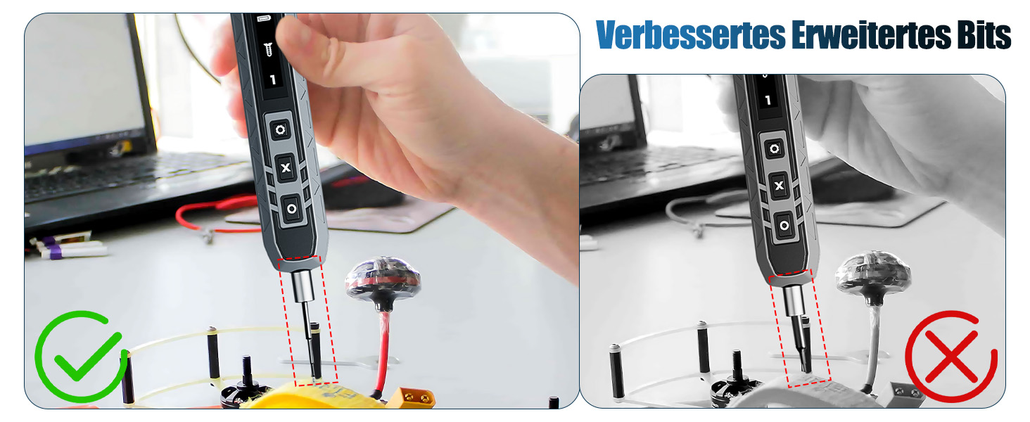 Електрична викрутка QKTYB 181 в 1 з акумулятором, 3.7V, 160 біт, 3 режими, для ремонту iPhone, ноутбуків, окулярів, годинників