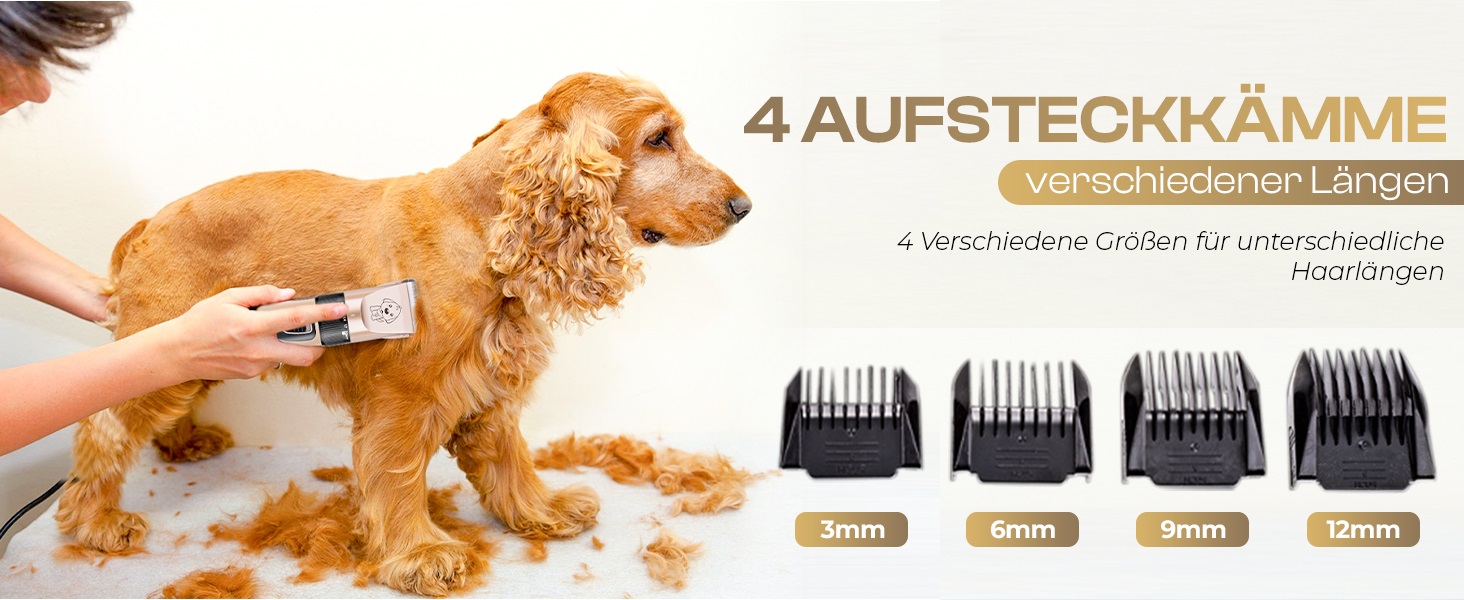 Професійна електрична машинка для стрижки собак GLOBAL TECH Leise - для собак, котів та інших домашніх тварин