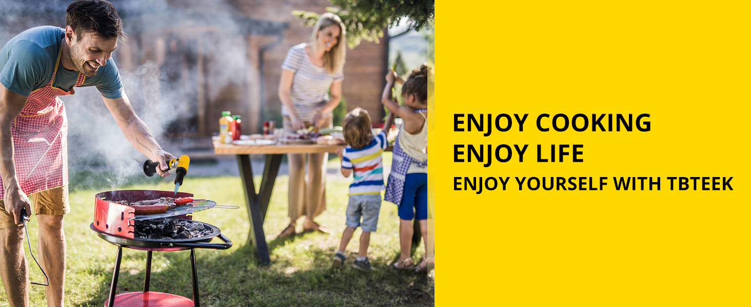 Пальник Бунзена TBTEEK T907 з газовим манометром, для приготування їжі, випічки, кемпінгу, рукоділля та паяння (бутан не входить)