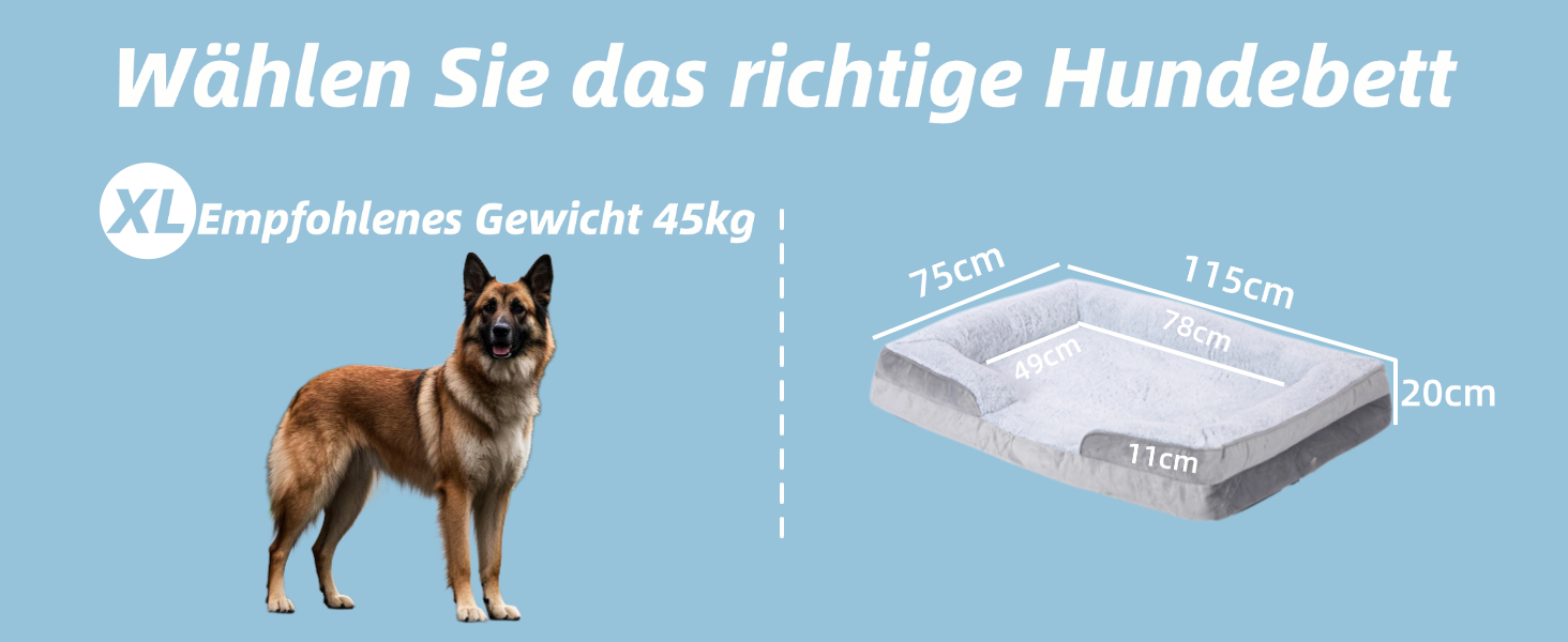 Зручне ортопедичне ліжко для собак середніх порід, хакі, 75x50x15 см. Легко миється, з неслизьким дном