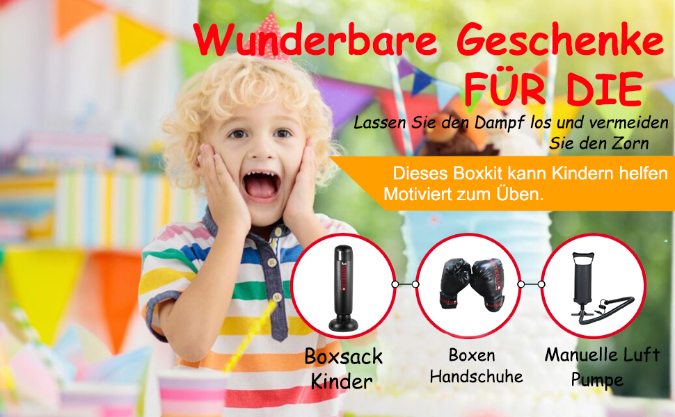 Дитячий боксерський мішок JanTeelGO 150см для карате та боксу (3-12 років)