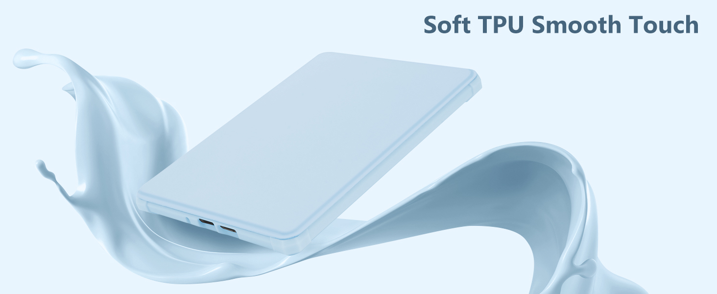 Чохол для Kindle Paperwhite 7' та Kindle Colorsoft Signature Edition (2024/2025), вологостійкий, з магнітним закриттям (світло-блакитний)