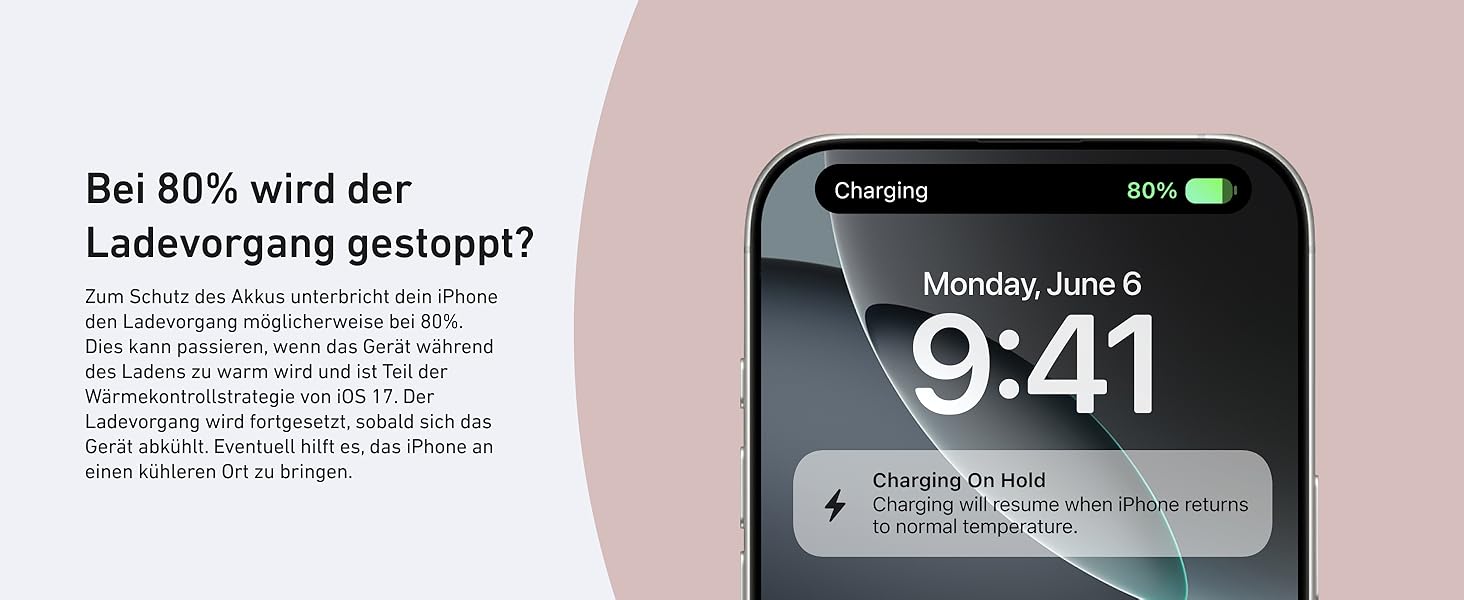 Anker MagGo Power Bank: 10000mAh, Qi2, 15W, MagSafe, USB-C, Рожевий