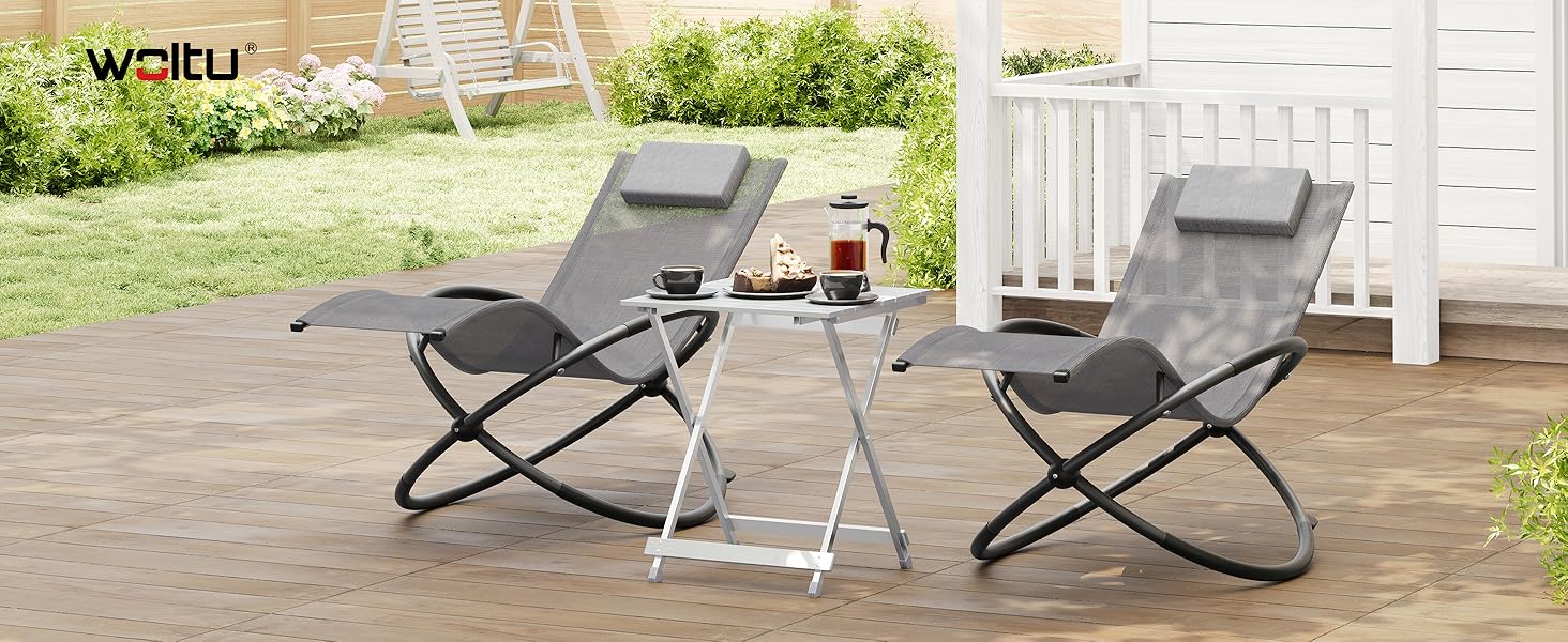 Складний алюмінієвий стіл WOLTU для кемпінгу, саду, балкону - 50.5x59.5x47 см (срібний)