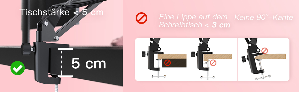 Мікрофон FIFINE для ігор та стримінгу, USB, з кріпленням, для ПК, MAC, PS4, PS5 (Рожевий)