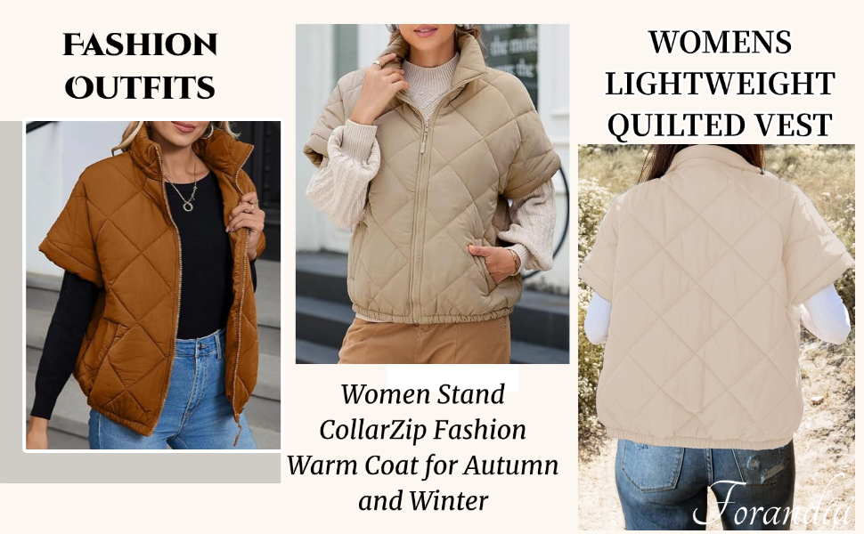 Жіноча жилетка Steppweste, легка, з коміром-стійкою, без рукавів, на блискавці, осінь/зима, трендова, чорна