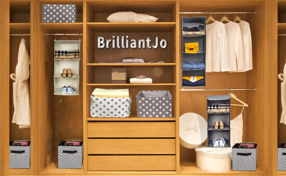 Настінна полиця-органайзер з 5 відділеннями, 30 x 30 x 108 см, чорний (2 шт.)