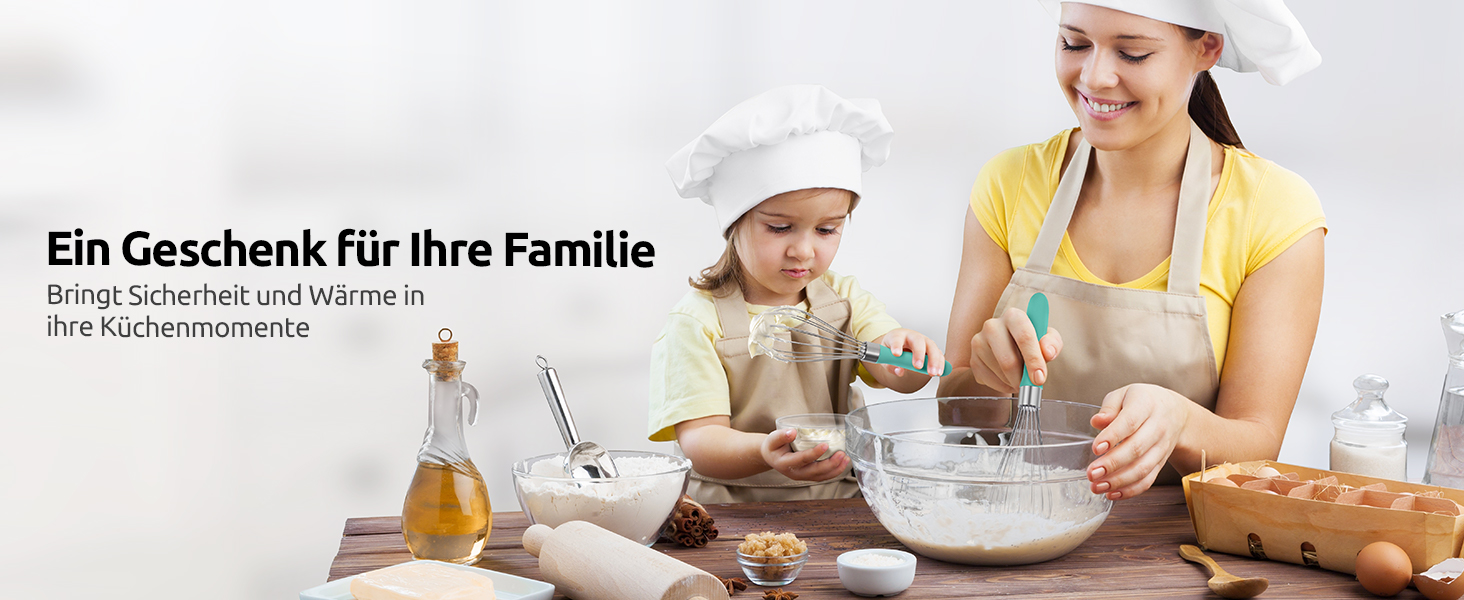 Міксер кухонний U-Taste зі сталі 18/10, 30 см, 12 гнучких дротів, силіконовий грибок