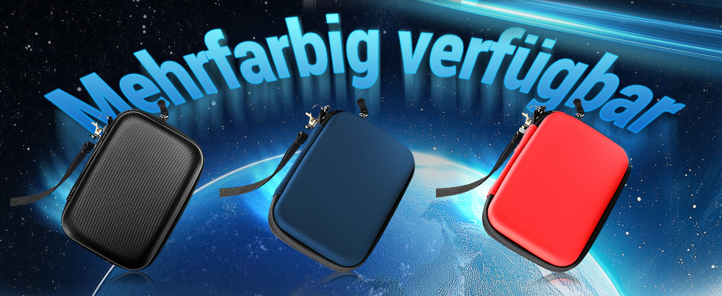 Чохол ProCase для SSD Samsung T7/T7 Touch (500GB/1TB/2TB) - ударостійкий, з силіконовою вставкою, червоний