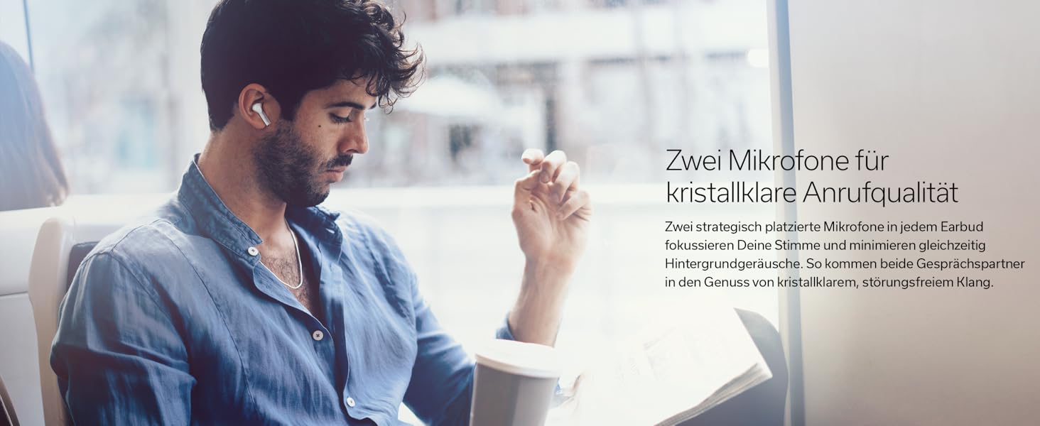 Бездротові навушники Denon AH-C500W - білі, Bluetooth, з мікрофоном, водостійкі