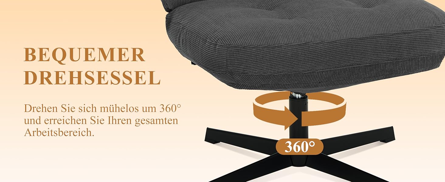 Офісний стіл COLAMY: ергономічне крісло з підлокітниками 3D, регульованою підголівником, для офісу, дому та навчання, чорний (темно-сірий), набір 2 шт.