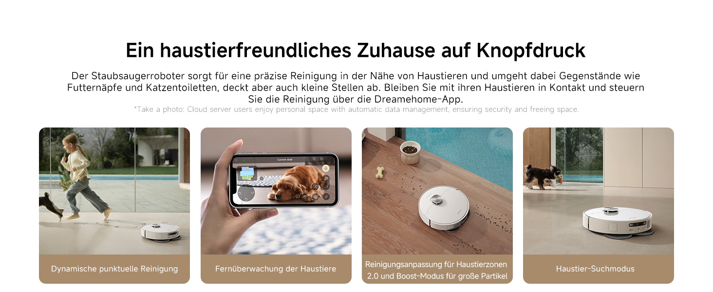 Робот-пилосос Dreame L40 Ultra AE з функцією миття, 19000 Па потужність всмоктування, багато щіток та гнучкий моп, для вологого та сухого прибирання. Автоматична станція очищення пилу.