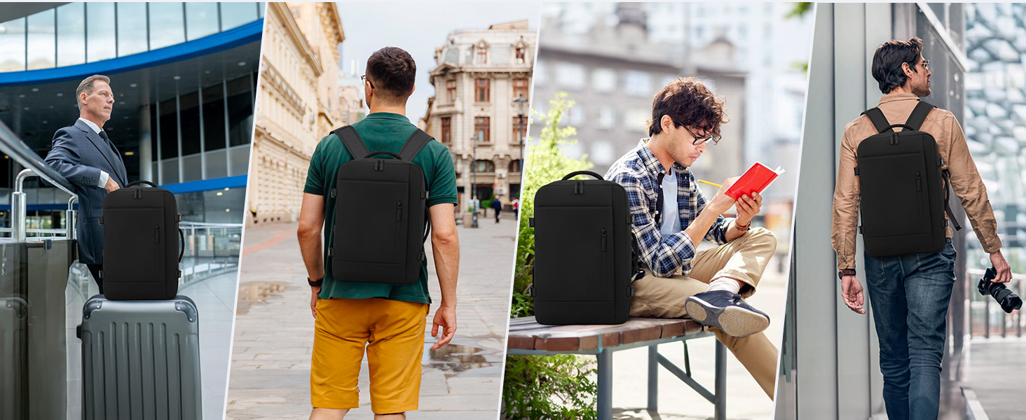 Рюкзак LOVEVOOK для ручної поклажі 45x36x20 см, 30L, для ноутбука 15.6