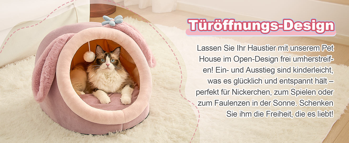 Кігтечка-будиночок для котів Jiupety, ліжко-будиночок для котів, великий (38x37x32 см), зелений, з неслизьким дном та знімним килимком