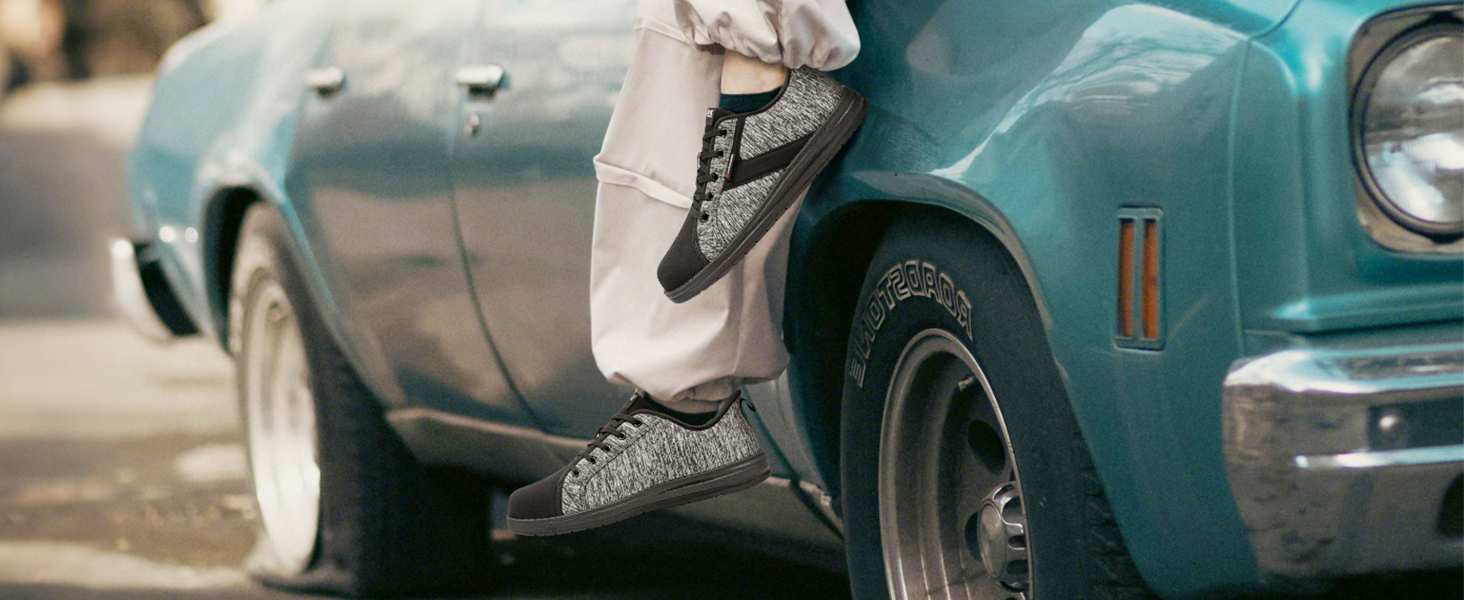 Черевики робочі чоловічі LARNMERN, захисні черевики з металевим носком, легкі, зручні, для скейтбордингу, амортизація, сірі, чорні, 42.5 EU