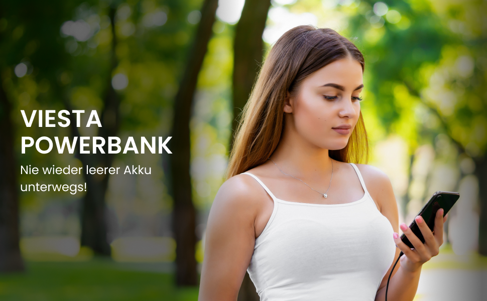 Портативний зарядний пристрій Powerbank Mini [9000mAh] білий - Швидка зарядка, PD20 W Type-C, LED-індикатор, USB та Type-C виходи