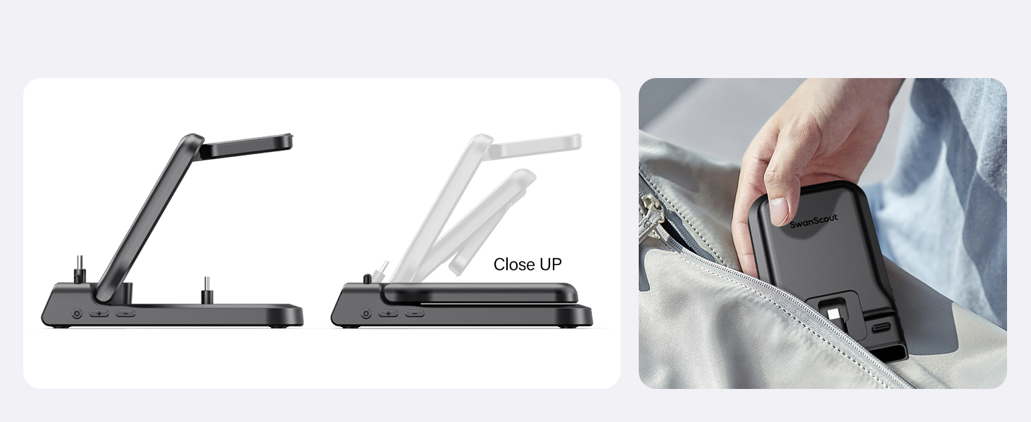 Зарядний стан для Apple SwanScout 701A: iPhone, Apple Watch, AirPods. Підходить для iPhone 6-17