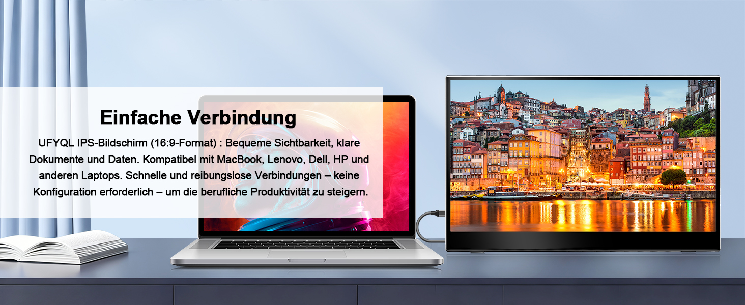 Портативний монітор 15.6