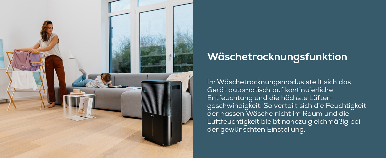 Beurer LE 150: Електричний осушувач повітря - 12 л/24 год, для дому та сушіння білизни, тихий, проти цвілі та запахів, резервуар 2 л, до 30 м²