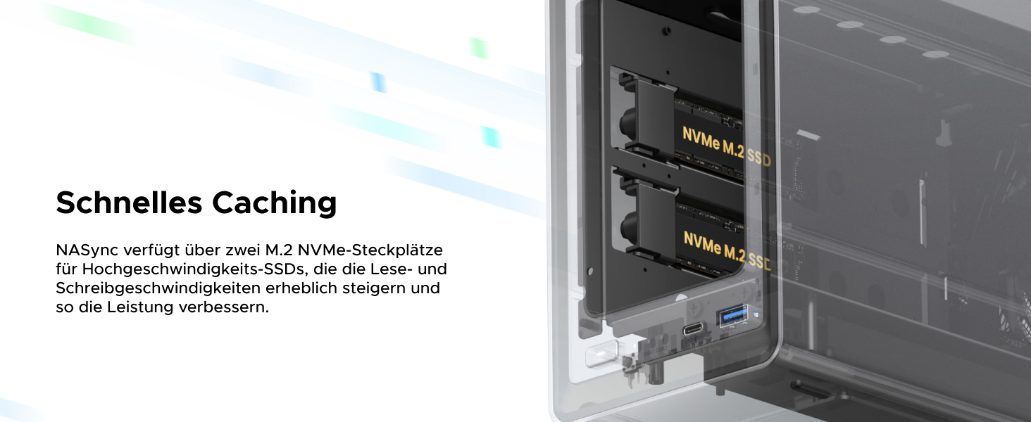 NAS UGREEN NASync DXP2800: 2-Bay, Intel N100, 8GB DDR5 RAM, 2.5GbE, M.2 NVMe, HDMI 4K, для дому та офісу (без дисків)