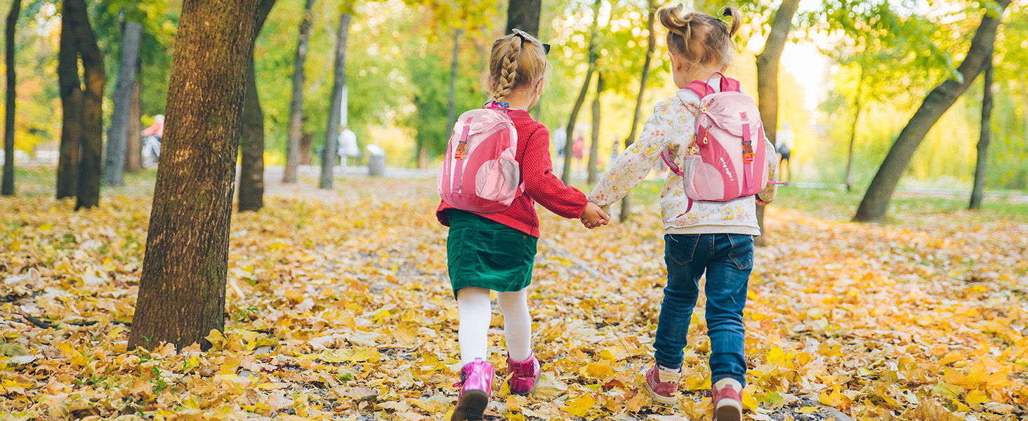 Дитячий рюкзак Cozary Kinder, 5L, водонепроникний, для школи, подорожей та спорту, рожевий
