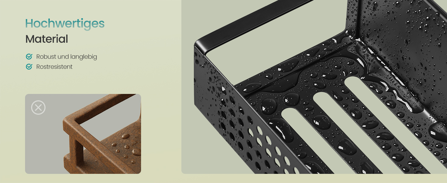 SONGMICS Магнітна полиця для спецій, 4 шт. (2 великі, 2 маленькі), без свердління, для кухні, холодильника, мікрохвильової печі, пральної машини, чорний, сталь