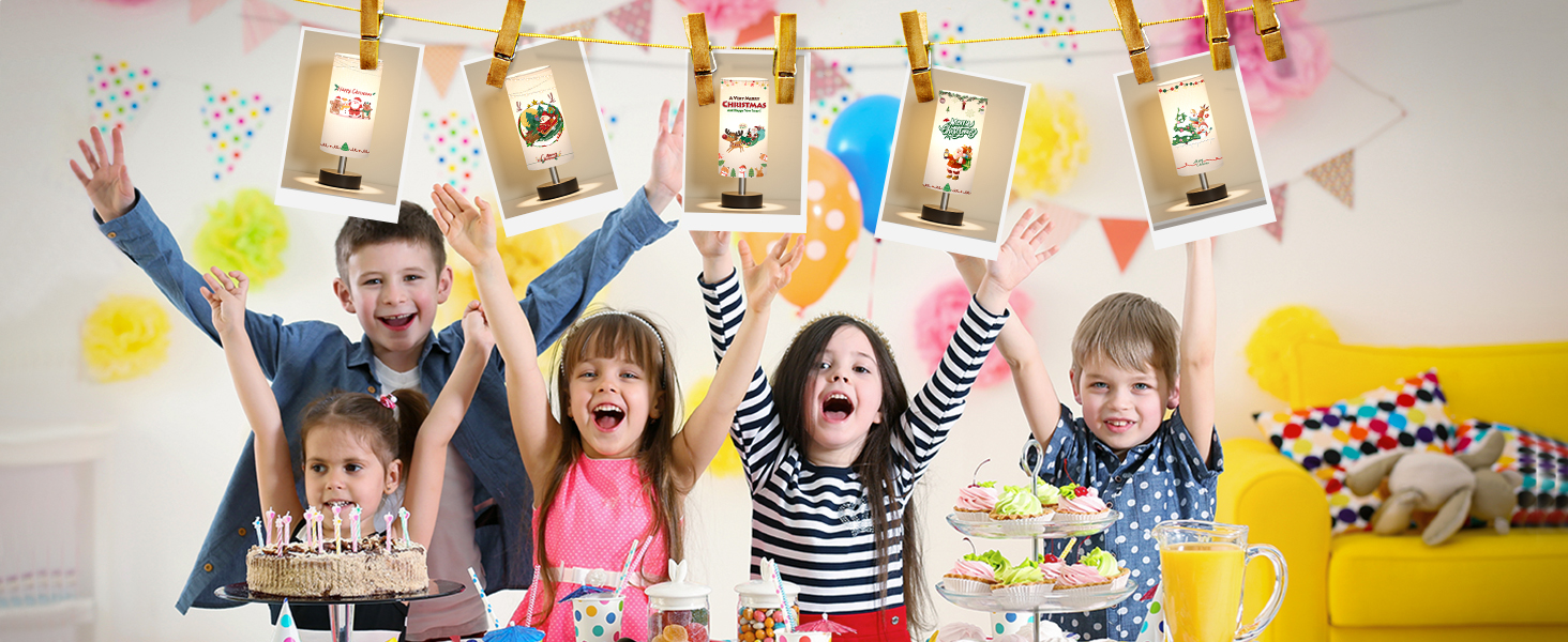 Нічна лампа Kakanuo з 3 колірними температурами, біла, з вимикачем, абажур з льону, для вітальні, спальні, офісу, дитячої кімнати (LED лампа в комплекті), колір A-білий+чорний