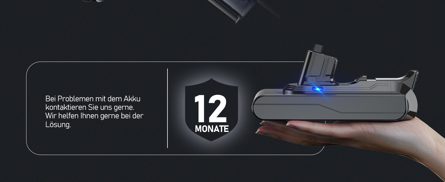 Акумулятор Keenstone V8 8000mAh для Dyson SV10 V8 Absolute Animal Motorhead Fluffy Slim Fluffy Total Clean Extra (V11 8.0Ah) з 3 фільтрами