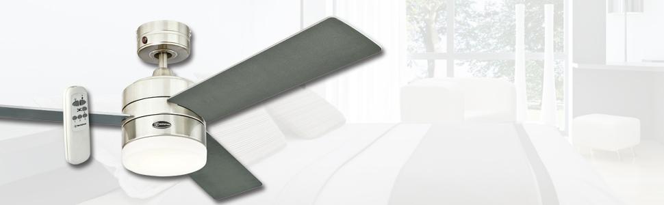 Стельовий вентилятор Westinghouse Alta Vista 7205440 з LED підсвіткою, діаметр 122 см