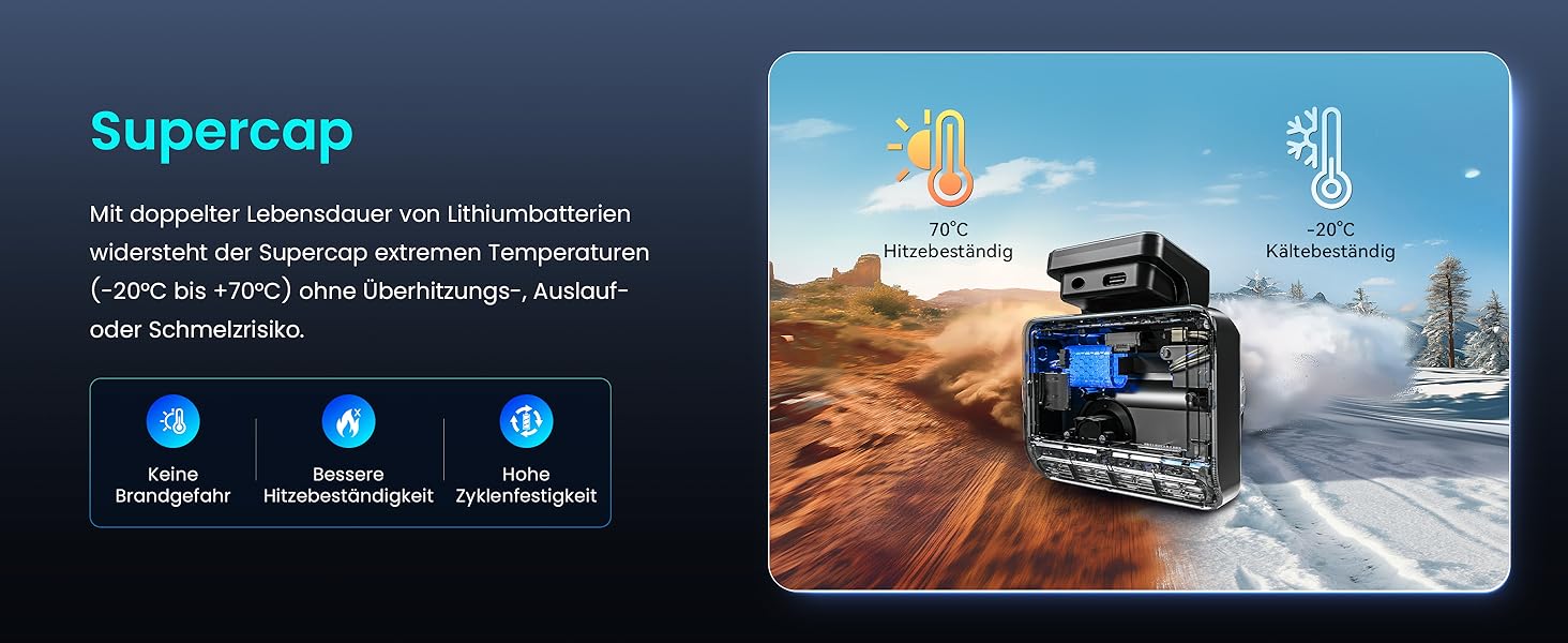 Відеореєстратор DDPAI Z50 Pro 4K: передня та задня камери, GPS, WiFi, ADAS, 64GB