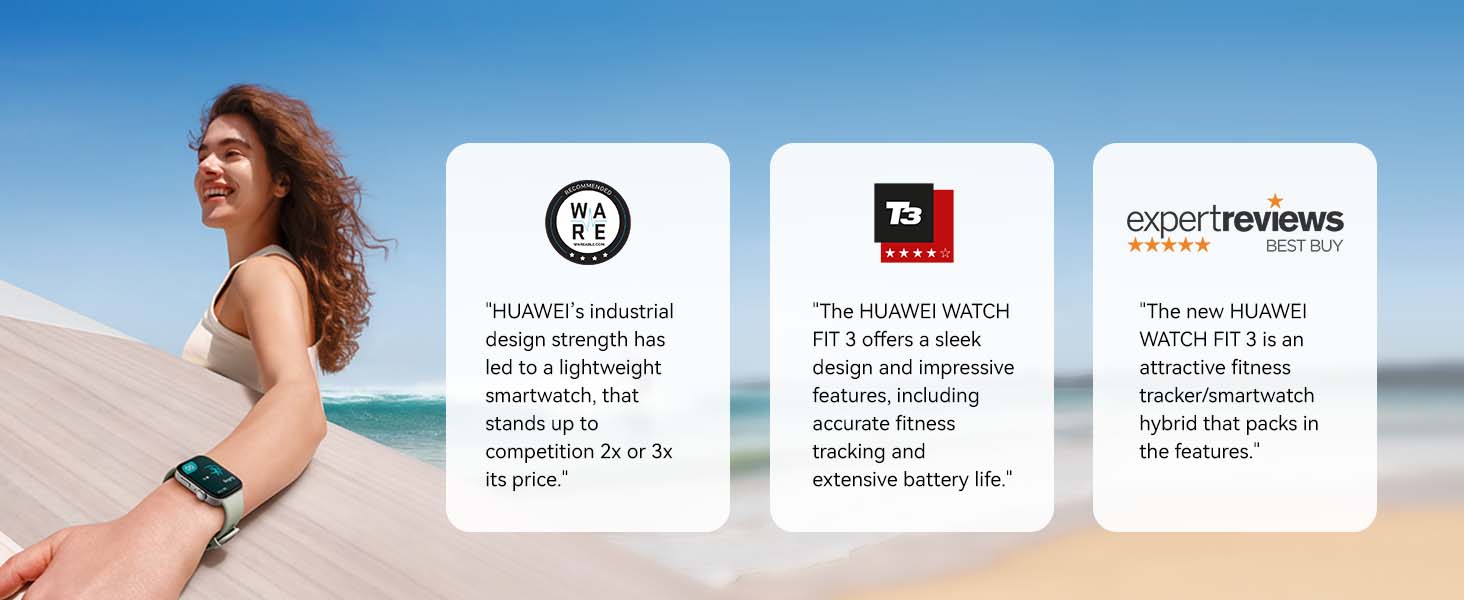 Смарт-годинник HUAWEI Watch FIT 3, GPS, AMOLED 1.82