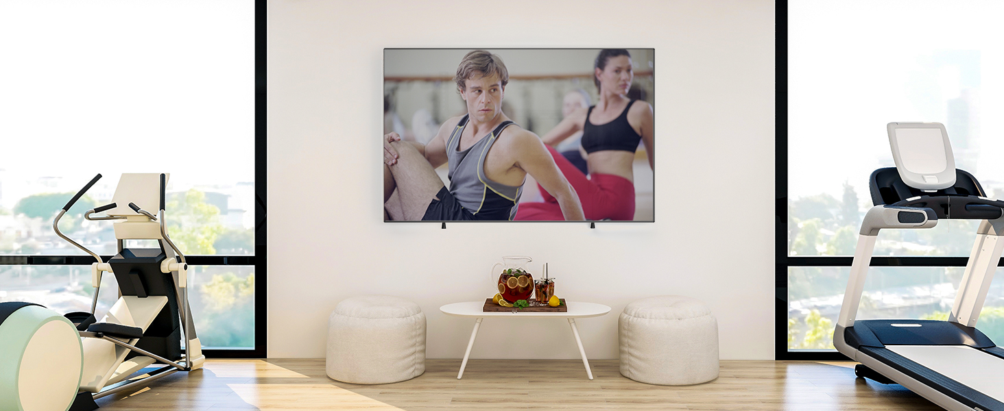 Настінний кріплення для телевізора BONTEC, нахилений, 37-82 дюйми, LED/LCD/OLED/Plasma, VESA 600x400, 60 кг