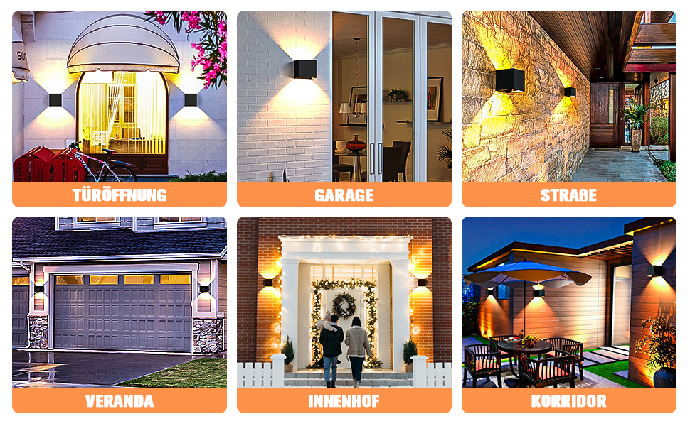 Настінні світильники YrgePowk 2 шт. з LED лампочками G9, IP65, 3000K, регульований кут освітлення, чорний