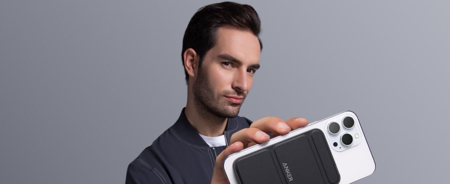 Anker MagGo Powerbank 5000mAh з магнітним кріпленням, USB-C, для iPhone 17/16/15/14/13/12, Interstellar