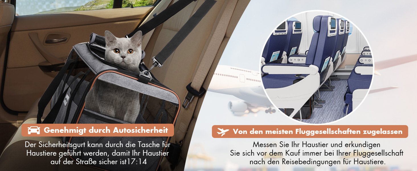 Транспортна переноска для собак та котів з колесами, сірого кольору. З телескопічною ручкою та ременем на плече.