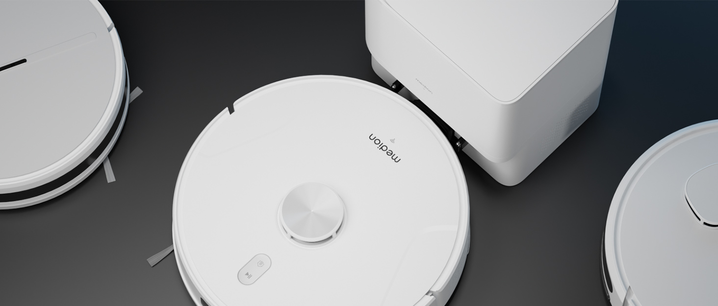 Робот-пилосос MEDION X10 SW з лазерною навігацією та функцією миття, 2700Pa, 2-в-1, створення карт, зони заборони, для кількох поверхів