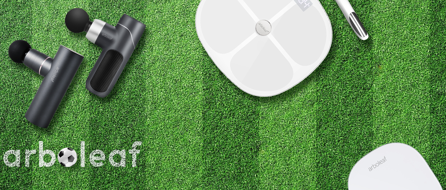 Масажер для м'язів Arboleaf Mini: тиха модель з AI, 4 насадки, USB-C, сірий