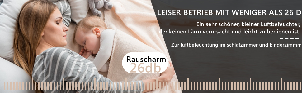 Зволожувач повітря персональний міні для авто, офісу, спальні (білий) з нічною підсвіткою та автовимкненням