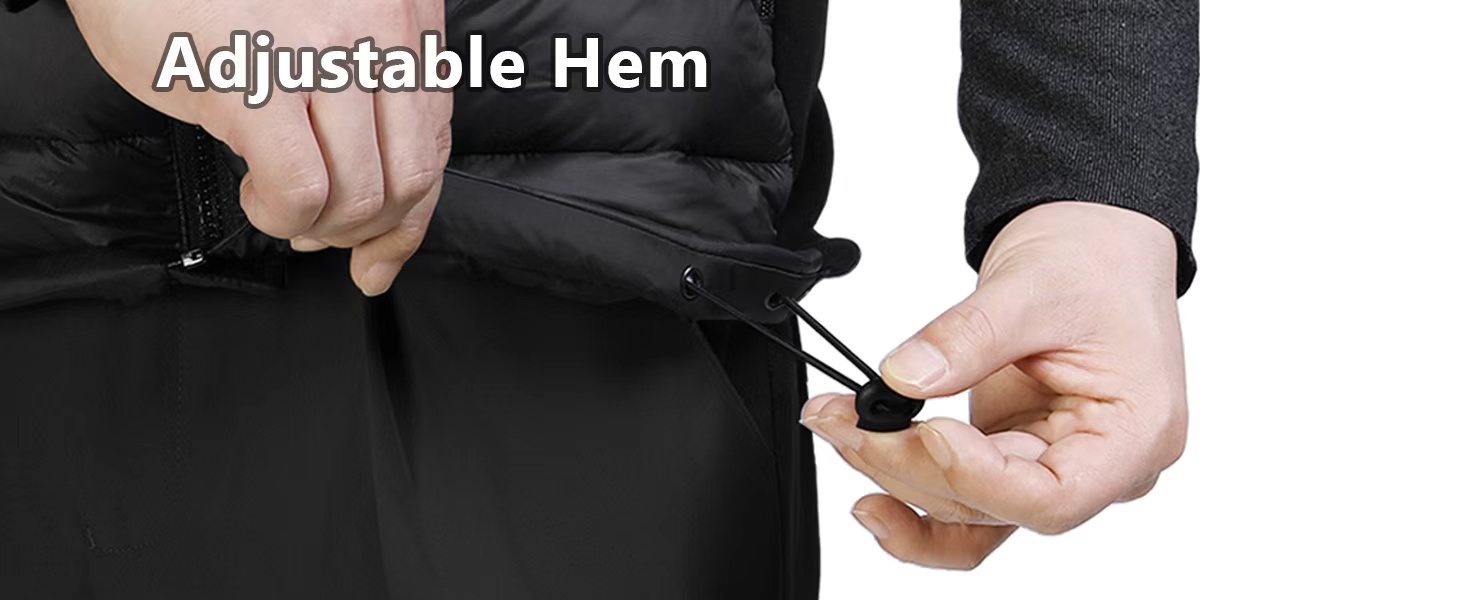 Обогреваемая жилетка для мужчин, жилетка с подогревом, акумуляторна жилетка, жилетка з підігрівом, 10000mAh акумулятор, до 6-8 годин тепла, 3 режими нагріву, для роботи на відкритому повітрі, походів, риболовлі, XL, чорна