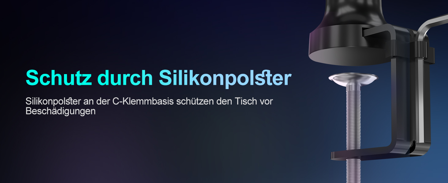 Кріплення для мікрофона на шарнірній стійці (Boom Arm) для Blue Yeti, до 1.5 кг, з адаптером 3/8' - 5/8'