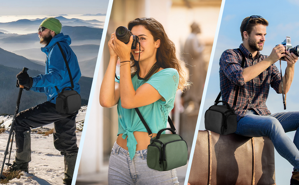 Чохол для камери Ainiv: DSLR/SLR, Canon, Nikon, Sony, водонепроникний, зелений